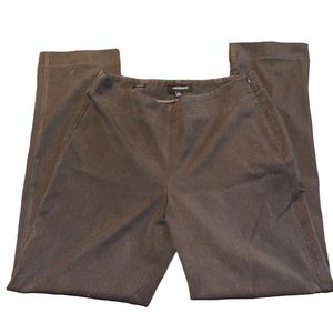 Talbots Heritage Charcoal Gray Dress Pant Size 8 Women’s Flat Front Side Zip